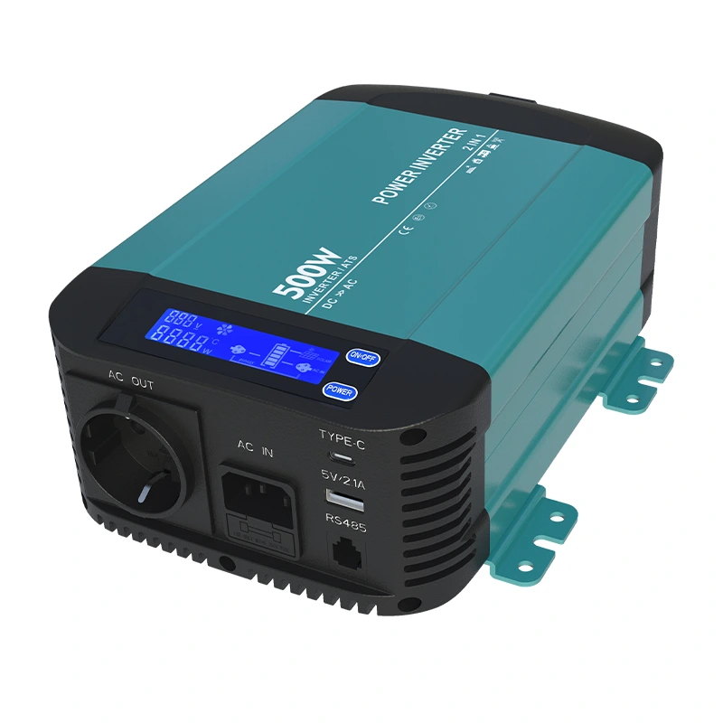 Bypass funksiyası ilə 500W saf sine dalğa inverter hk500pt