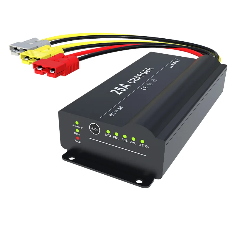 DC-dən DC Smart Şarj cihazı 12V 25a DCDC1225B DC-dən DC Smart Şarj cihazı 12V 25a DCDC1225B